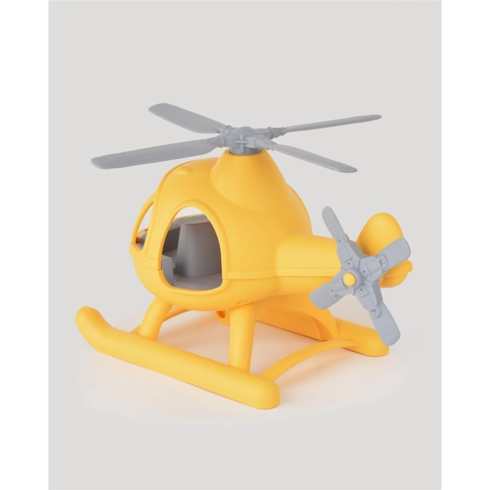 Lüx Sarı Büyük Helikopter - Plastik Helikopter - Kırılmaz Oyuncak - Kırılmaz Helikopter - Helikopter Oyuncakları - Helikopter Setleri