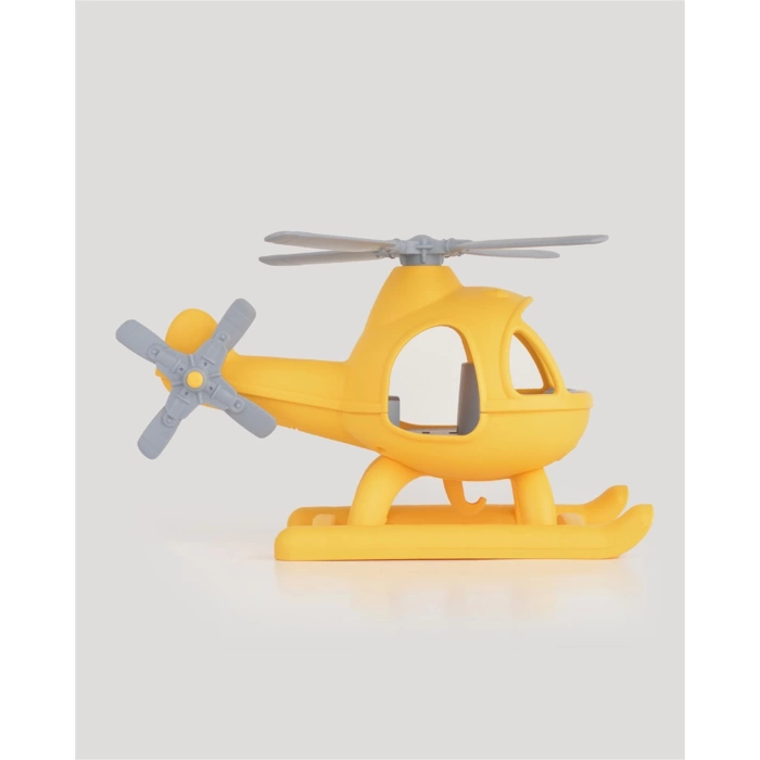 Lüx Sarı Büyük Helikopter - Plastik Helikopter - Kırılmaz Oyuncak - Kırılmaz Helikopter - Helikopter Oyuncakları - Helikopter Setleri
