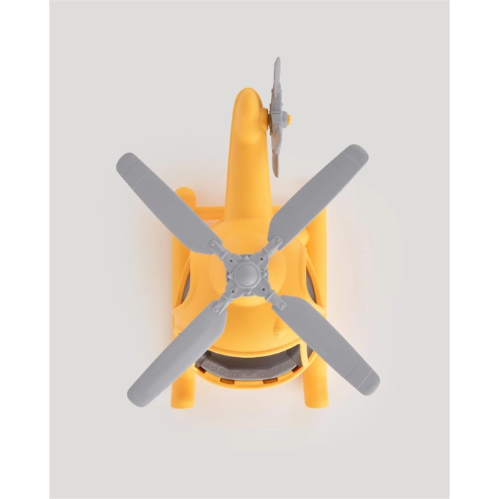 Lüx Sarı Büyük Helikopter - Plastik Helikopter - Kırılmaz Oyuncak - Kırılmaz Helikopter - Helikopter Oyuncakları - Helikopter Setleri