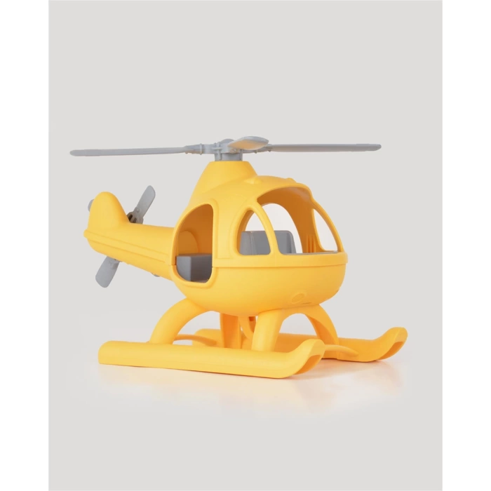 Lüx Sarı Büyük Helikopter - Plastik Helikopter - Kırılmaz Oyuncak - Kırılmaz Helikopter - Helikopter Oyuncakları - Helikopter Setleri