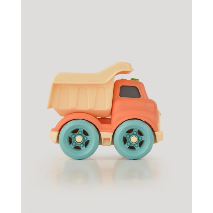 Lüx Somon Sesli ve Işıklı Minik Kamyon - Plastik Kamyon - Kırılmaz Oyuncak - Kırılmaz Kamyon - Işıklı Sesli Kamyon