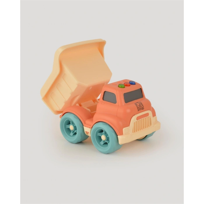 Lüx Somon Sesli ve Işıklı Minik Kamyon - Plastik Kamyon - Kırılmaz Oyuncak - Kırılmaz Kamyon - Işıklı Sesli Kamyon