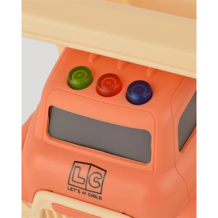 Lüx Somon Sesli ve Işıklı Minik Kamyon - Plastik Kamyon - Kırılmaz Oyuncak - Kırılmaz Kamyon - Işıklı Sesli Kamyon