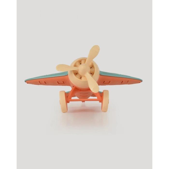 Lüx Turkuaz Pırpır Uçak - Plastik Uçak - Kırılmaz Oyuncak - Kırılmaz Uçak - Uçak Oyuncaklar - Uçak Setleri