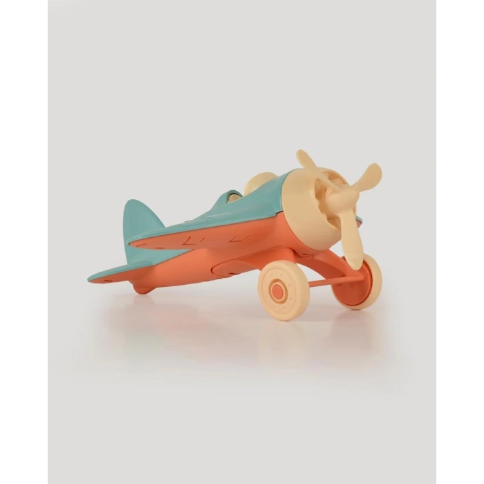 Lüx Turkuaz Pırpır Uçak - Plastik Uçak - Kırılmaz Oyuncak - Kırılmaz Uçak - Uçak Oyuncaklar - Uçak Setleri