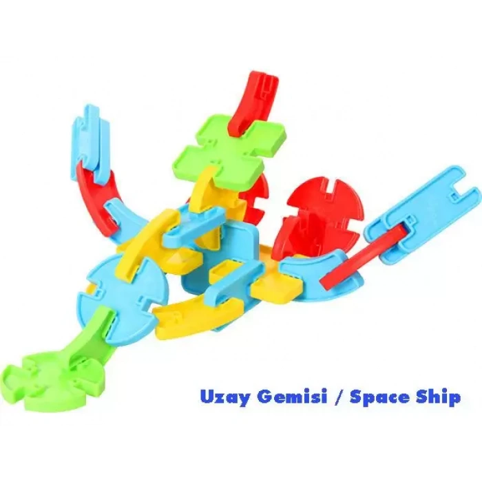 Mega Joesy Eğitici Blok Oyunu 200 Parça - Oyuncak Lego Seti - Birbirine Geçmeli STEM Lego Seti - Eğitici Oyuncak