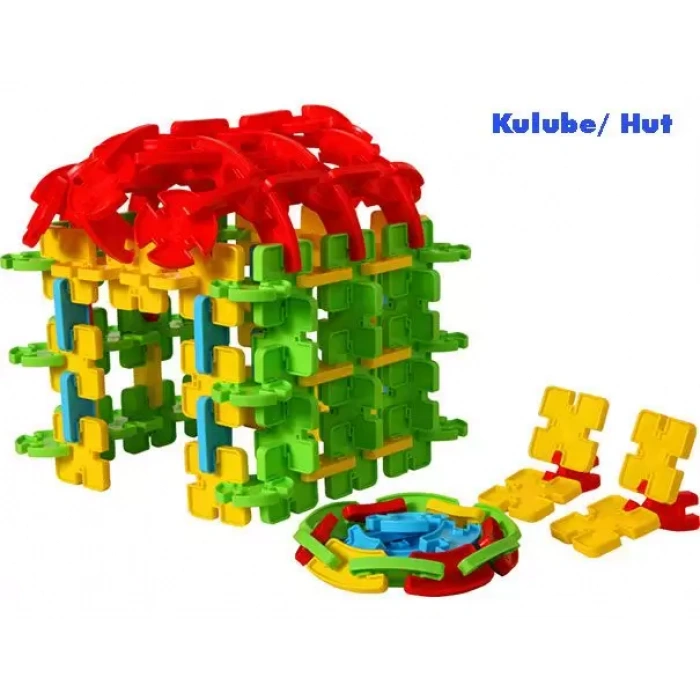 Mega Joesy Eğitici Blok Oyunu 200 Parça - Oyuncak Lego Seti - Birbirine Geçmeli STEM Lego Seti - Eğitici Oyuncak