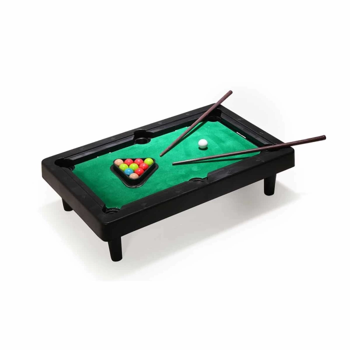 Midi Pool Orta Bilardo Masası - Bilardo Maçı - Bilardo Oyuncak - 8 Ball Oyunu - Büyük Bilardo Seti - Bilardo Oyuncağı