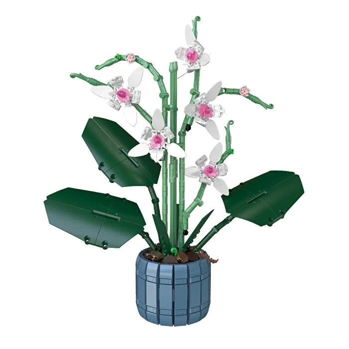 Mikro Blok Çiçek Lotus 712 Parça - Lego Setleri - MEGA Lego - Çiçek Lego - MEGA Çiçek Lego - Mikro Bloklar