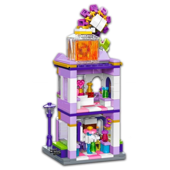 Mikro Blok Parfüm Dükkanı 306 Parça - Lego Setleri - Keeppley Mini Lego - Dükkan Lego - Keeppley Lego - Mikro Bloklar
