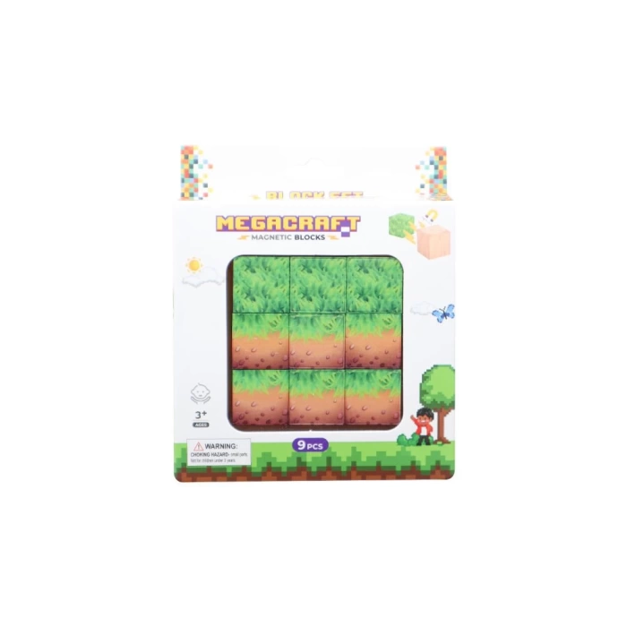 Minecraft Toprak Desenli Blok Manyetik Lego Minecraft Manyetik Lego Minecraft Lego Megacraft Lego Seti Megnetic Blocks
