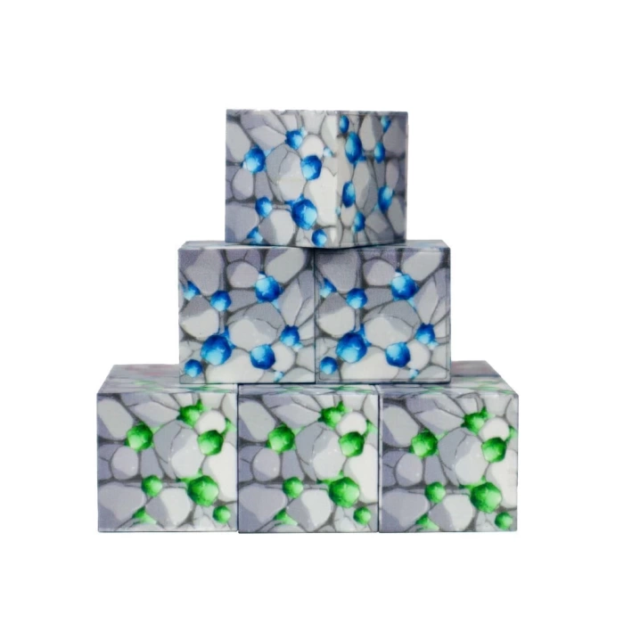 Minecraft Zümrüt, Kızıltaş ve Elmas Desenli Blok Manyetik Lego Minecraft Manyetik Lego Minecraft Lego Megacraft Lego Seti Megnetic Blocks