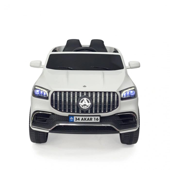 Miracle GT Beyaz Uzaktan Kumandalı 4X2 12 Volt Akülü Araba - RC Mercedes Akülü Araba