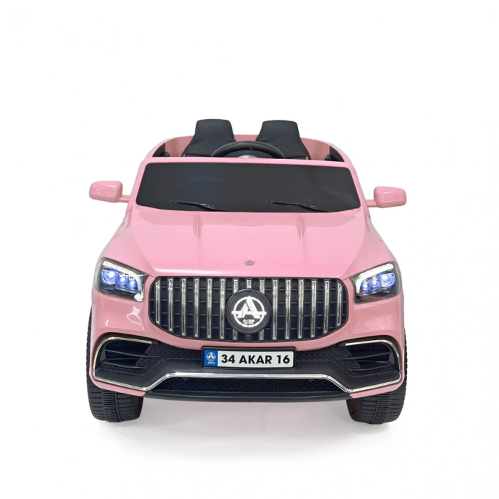 Miracle GT Pembe Uzaktan Kumandalı 4X2 12 Volt Akülü Araba - RC Mercedes Akülü Araba