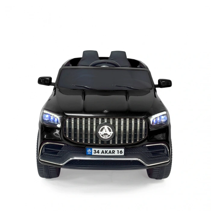 Miracle GT Siyah Uzaktan Kumandalı 4X2 12 Volt Akülü Araba - RC Mercedes Akülü Araba