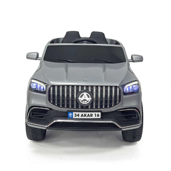 Miracle GT Gri Uzaktan Kumandalı 4X2 12 Volt Akülü Araba - RC Mercedes Akülü Araba