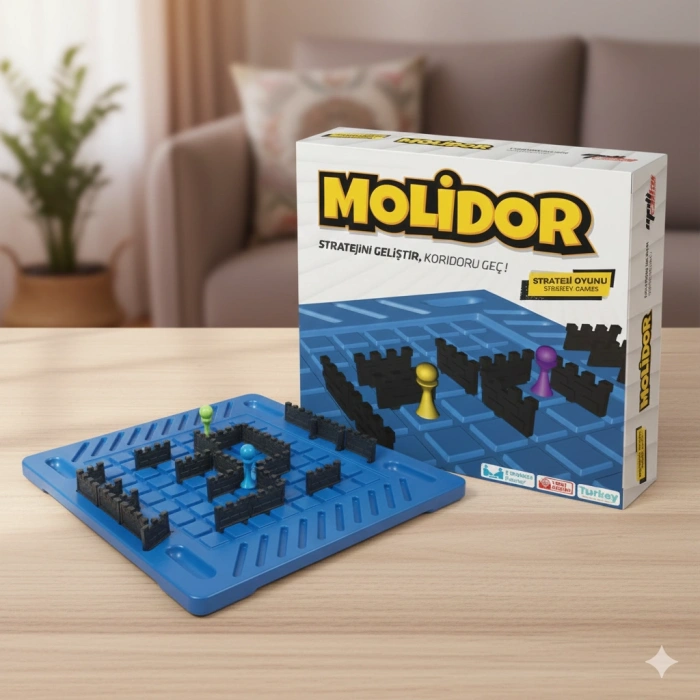 Moli Koridor Oyunu - Molidor Oyunu - Zeka Oyunu Koridor Oyunu - Strateji Oyunu