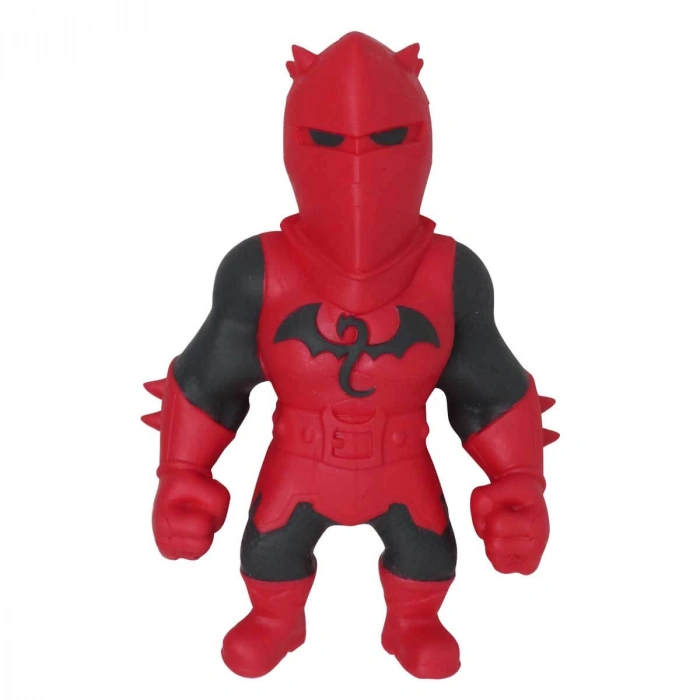 Monster Flex Stretch Red Knight Figür - Monster Stretch Figür - Esneyen Oyuncakları Esneyebilen Oyuncak