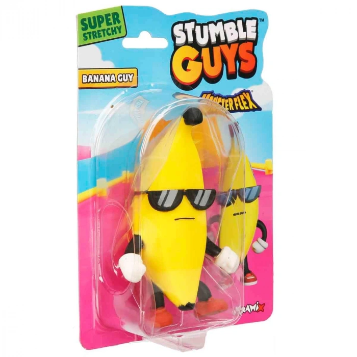 Monster Flex Stumble Guys Stretch Banana Guy Figür - Stumble Guys Stretch Figür - Stumble Guys Oyuncakları