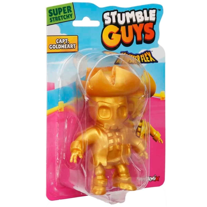 Monster Flex Stumble Guys Stretch Capt Goldheart Figür - Stumble Guys Stretch Figür - Stumble Guys Oyuncakları