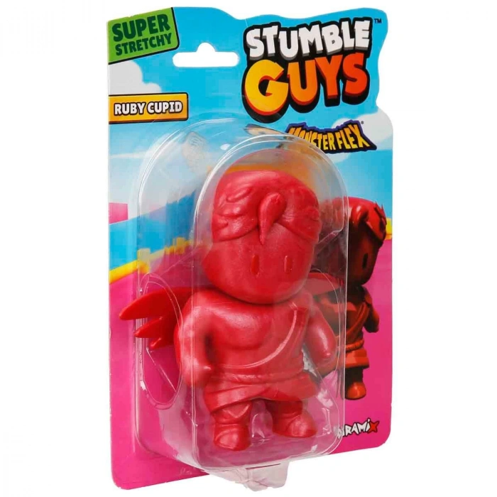 Monster Flex Stumble Guys Stretch Ruby Cupid Figür - Stumble Guys Stretch Figür - Stumble Guys Oyuncakları