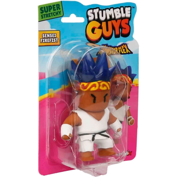 Monster Flex Stumble Guys Stretch Sensei Firefist Figür - Stumble Guys Stretch Figür - Stumble Guys Oyuncakları