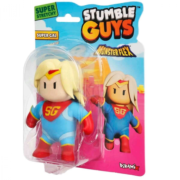 Monster Flex Stumble Guys Stretch Super Gal Figür - Stumble Guys Stretch Figür - Stumble Guys Oyuncakları
