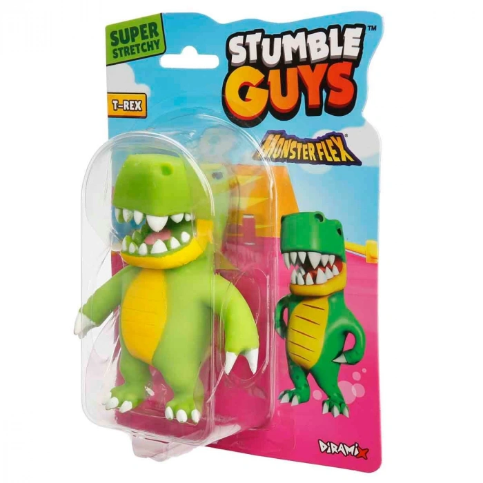 Monster Flex Stumble Guys Stretch T-Rex Figür - Stumble Guys Stretch Figür - Stumble Guys Oyuncakları