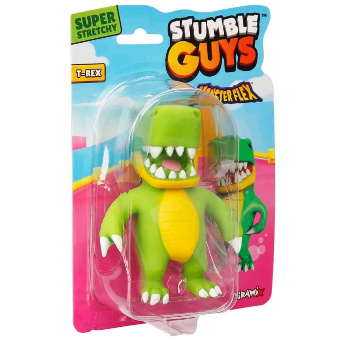Monster Flex Stumble Guys Stretch T-Rex Figür - Stumble Guys Stretch Figür - Stumble Guys Oyuncakları