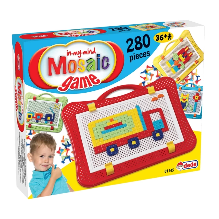 Mozaik Oyunu (280 Parça) - Lego Setleri - Çivi Lego - Resim Oyunu - Mozaik Oyunu