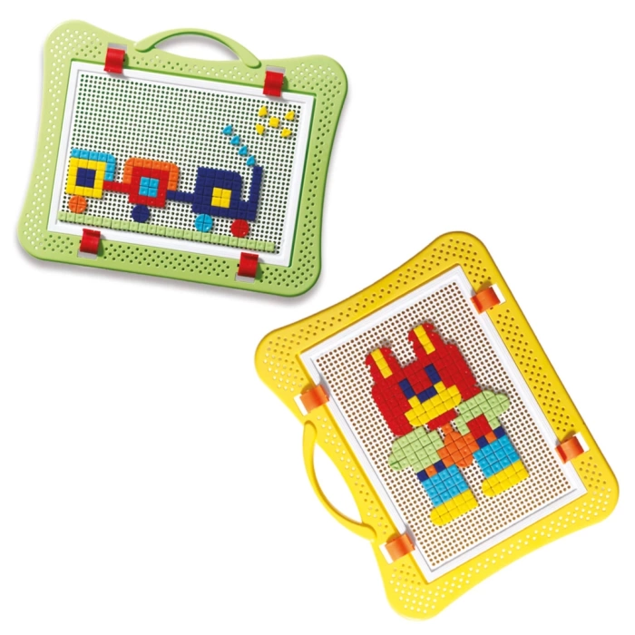 Mozaik Oyunu (280 Parça) - Lego Setleri - Çivi Lego - Resim Oyunu - Mozaik Oyunu