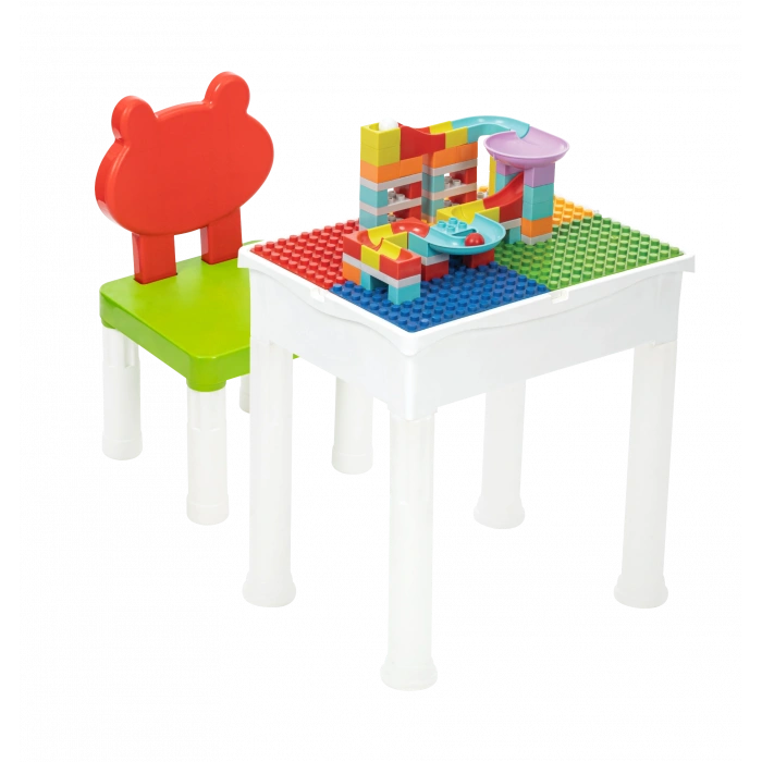 Multi Creative Blok Masa Seti - Slide Blocks - Lego Oyuncakları - Yaratıcı Top Oyunu - Creative Lego