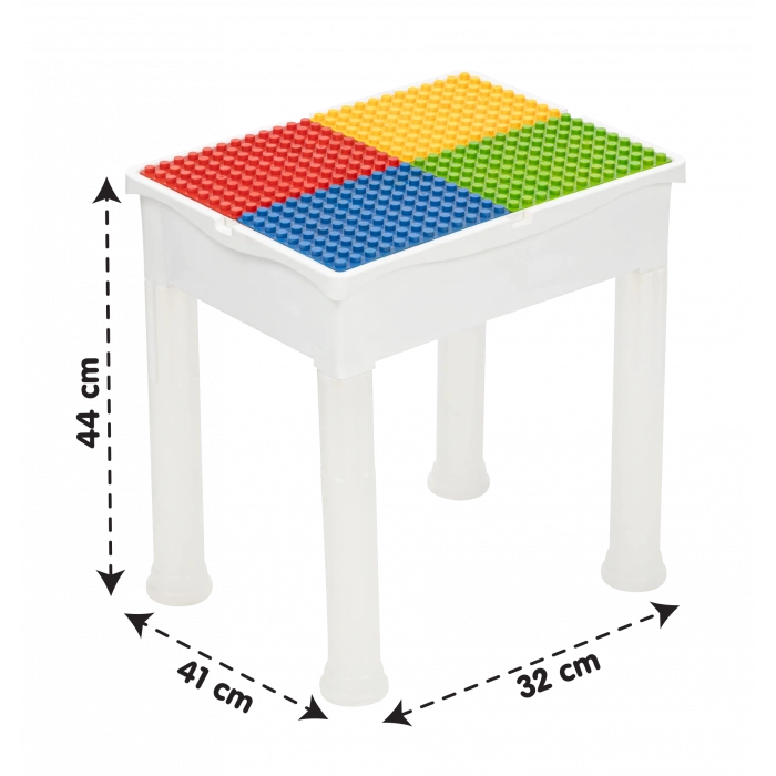 Multi Creative Blok Masa Seti - Slide Blocks - Lego Oyuncakları - Yaratıcı Top Oyunu - Creative Lego