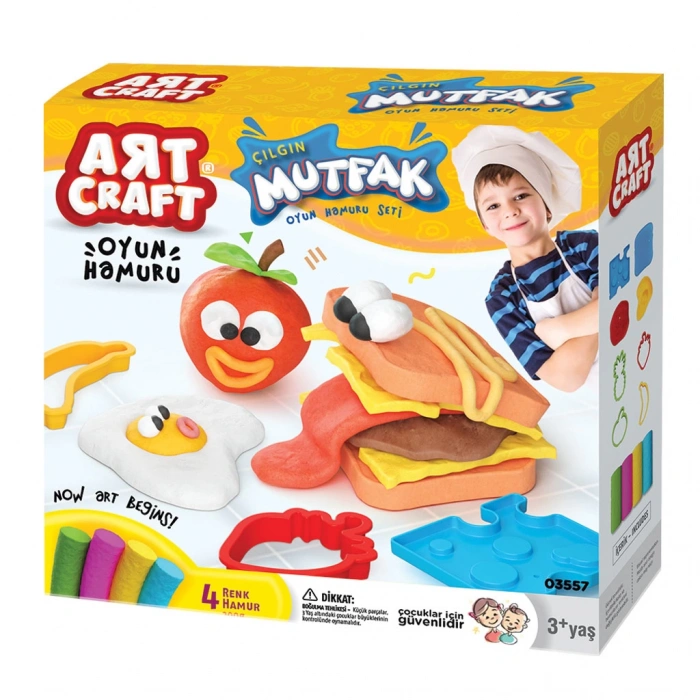 Mutfak Oyun Hamur Seti 200 Gr. - Oyun Hamuru Seti - Hamur Setleri - Hamur Kalıpları