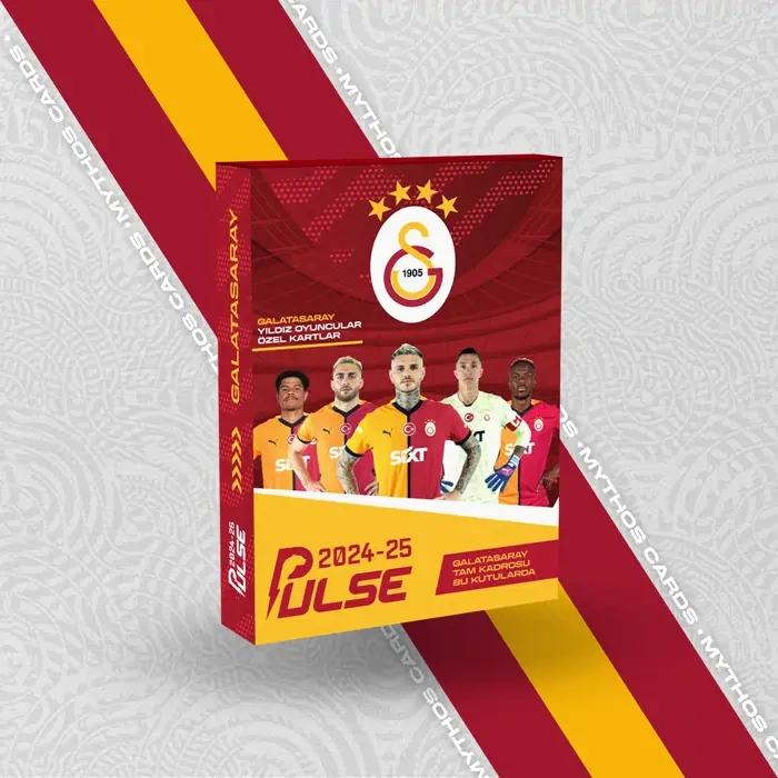Mythos Cards Galatasaray Yıldız Oyuncular Özel Karları - GS Oyuncu Kartları - Futbolcu Kartları - Galatasaray #Hedef25
