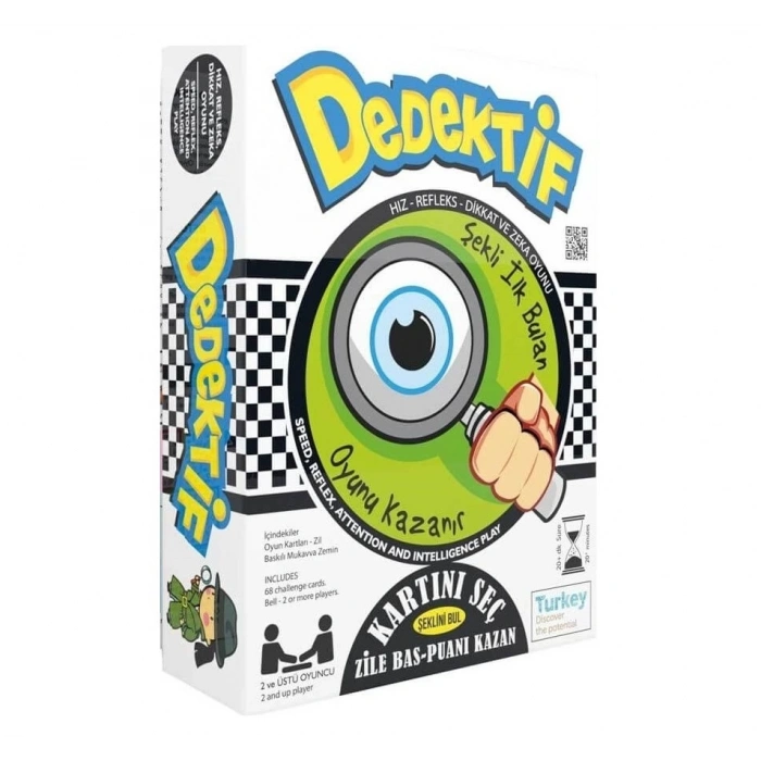 Orijinal Dedektif Oyunu - Akıl ve Zeka Oyunu - Görsel Dikkat Oyunu - Redka Dedektif Oyunu - Strateji Oyunu