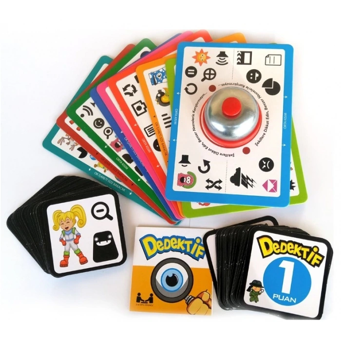 Orijinal Dedektif Oyunu - Akıl ve Zeka Oyunu - Görsel Dikkat Oyunu - Redka Dedektif Oyunu - Strateji Oyunu