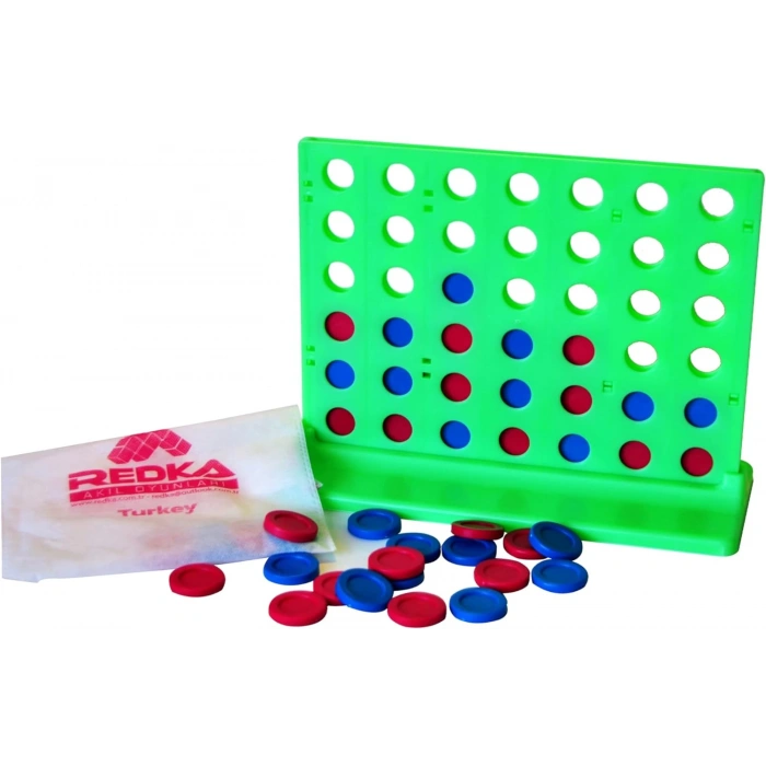 Orijinal Hedef 4 Oyunu - Akıl ve Zeka Oyunu - Hedef Dört Oyunu - Redka Hedef 4 Oyunu - Strateji Oyunu