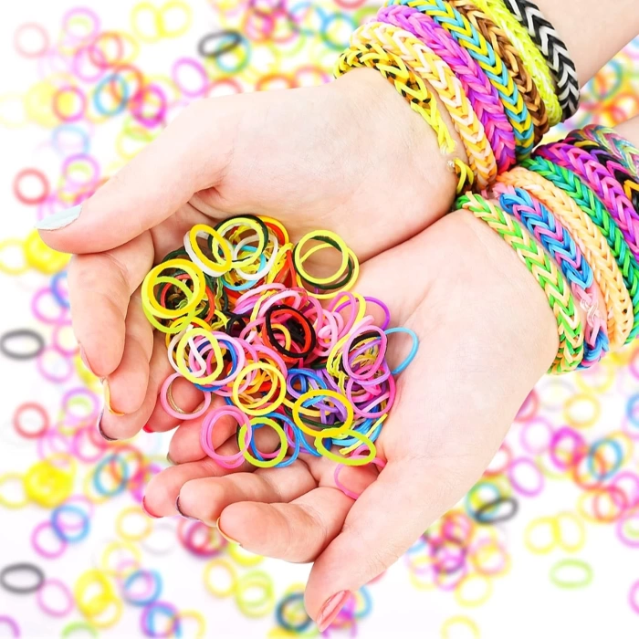 Orijinal Loom Twister 2000 Parça Seti - Takı Seti - Toka, Bilezik Ve Kolye Yapma Seti - Loom Twister