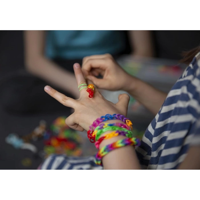 Orijinal Loom Twister 2000 Parça Seti - Takı Seti - Toka, Bilezik Ve Kolye Yapma Seti - Loom Twister