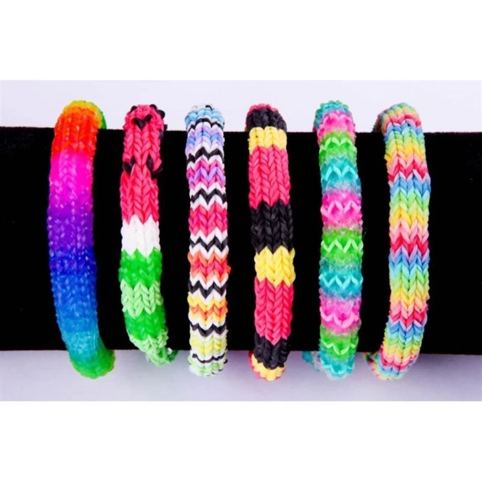Orijinal Loom Twister 2000 Parça Seti - Takı Seti - Toka, Bilezik Ve Kolye Yapma Seti - Loom Twister