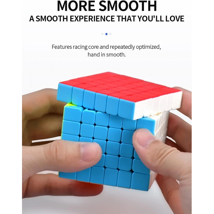 Orijinal Lüx QY 6x6 Speed Küp - QiYi 6x6 Küp - Akıl Küpü - Orjinal QY Speed Küp - Zeka Küpü