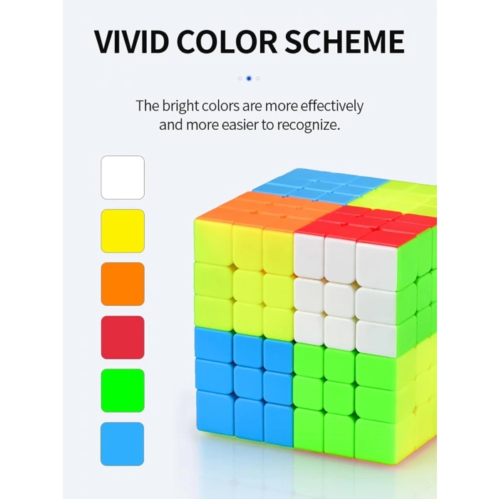 Orijinal Lüx QY 6x6 Speed Küp - QiYi 6x6 Küp - Akıl Küpü - Orjinal QY Speed Küp - Zeka Küpü