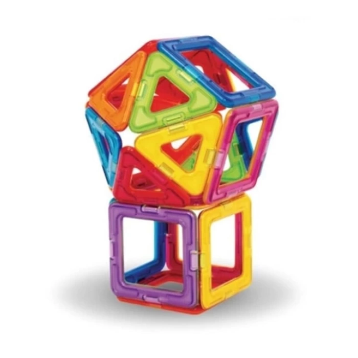 Orijinal Magical Magnet 100 Parça Manyetik Lego - Magnetic Magical Magnet - Mıknatıslı Lego - Mıknatıs Lego