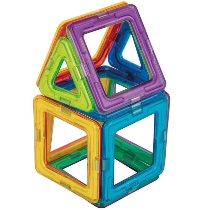 Orijinal Magical Magnet 30 Parça Manyetik Lego - Magnetic Magical Magnet - Mıknatıslı Lego - Mıknatıs Lego