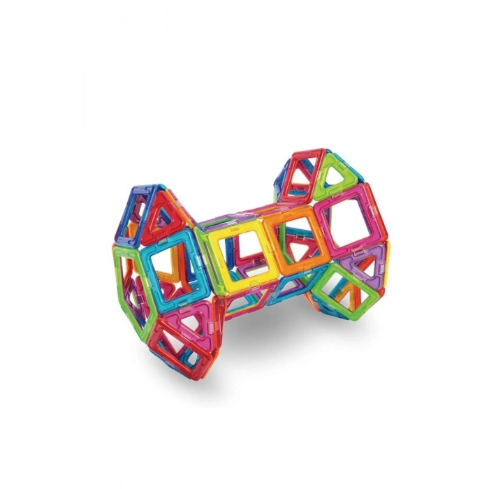 Orijinal Magical Magnet 62 Parça Manyetik Lego - Magnetic Magical Magnet - Mıknatıslı Lego - Mıknatıs Lego