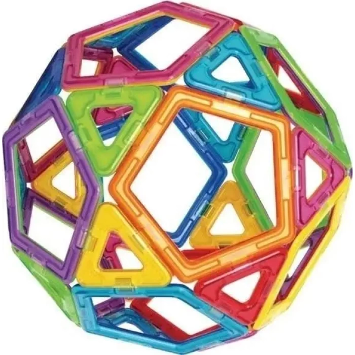 Orijinal Magical Magnet 100 Parça Manyetik Lego - Magnetic Magical Magnet - Mıknatıslı Lego - Mıknatıs Lego