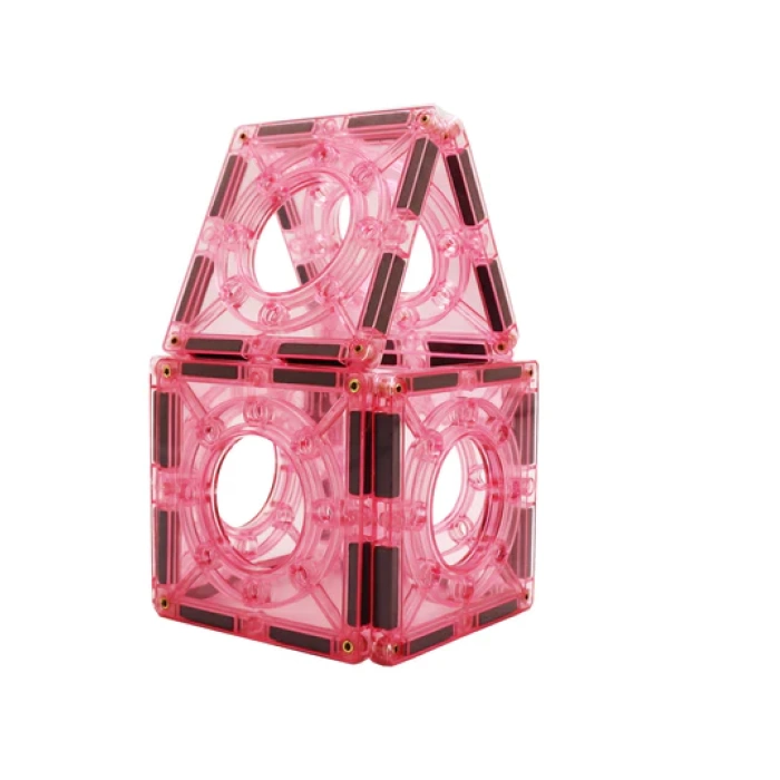 Orijinal Magnescape Magnetic Tiles 106 Parça - Magnetic Magical Magnet - Mıknatıslı Lego Magnescape