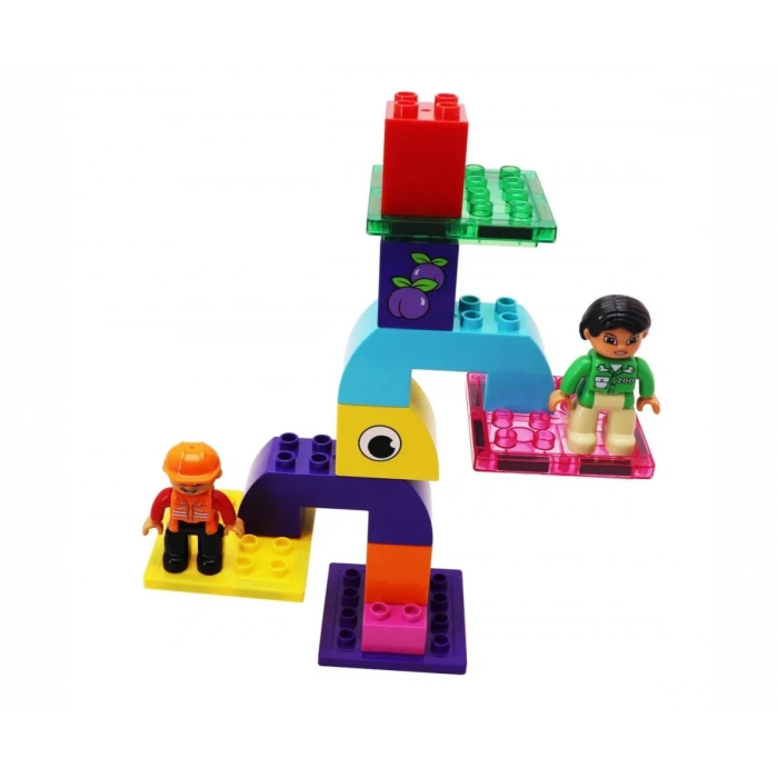 Orijinal Magnescape Magnetic Tiles 108 Parça - Magnetic Magical Magnet - Mıknatıslı Lego Magnescape