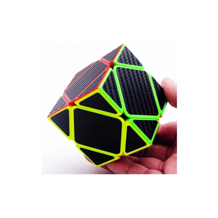 Orijinal MoYu Fiber Karbon Skewb Küp - Moyu Speed Cube - Moyu Fiber Karbon Skewb Zeka Küpü - Zeka Küpü - Rubik Küp